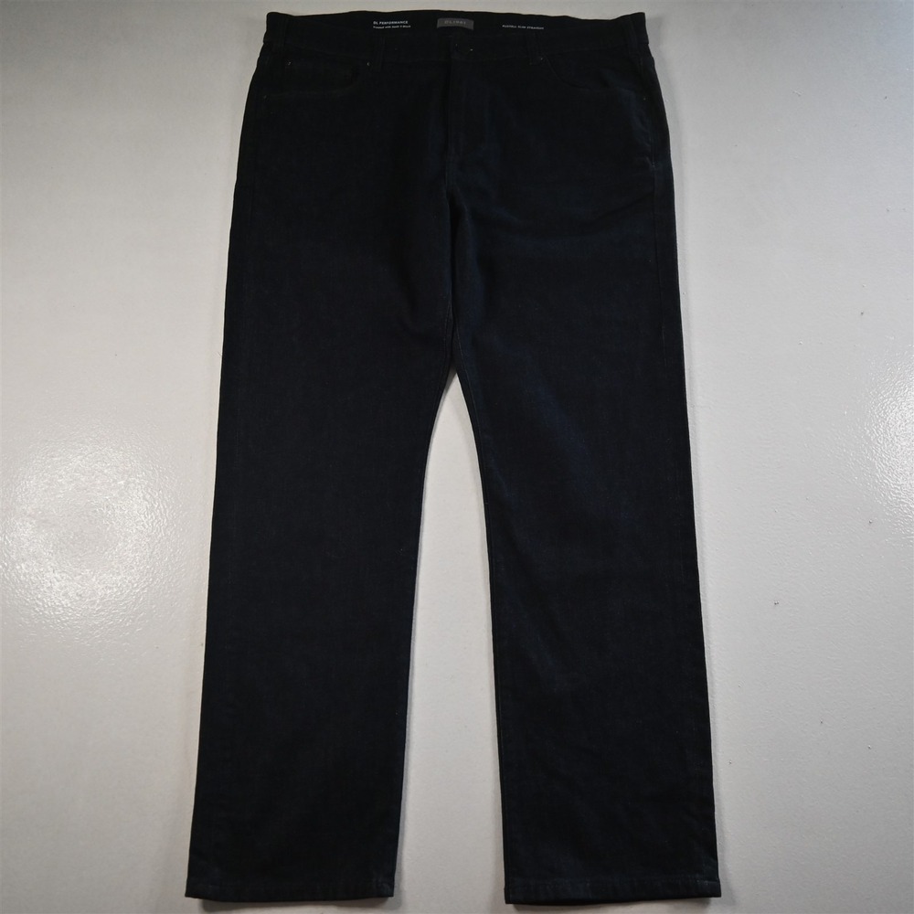 DL1961 40x32 Dark Rinse DL Performance Russell Slim Straight‎ Mens Jeans